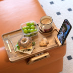 Premium Acacia Wood Sofa Arm Tray (Deluxe)