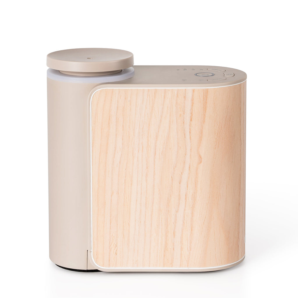 Waterless Essential Oil Diffuser with Solid Wood Cover