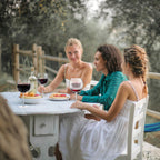 Floating Wine Glasses with Cup Lids