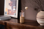 Quiet Small Essential Oil Diffuser with Soft Glow Night Lamp
