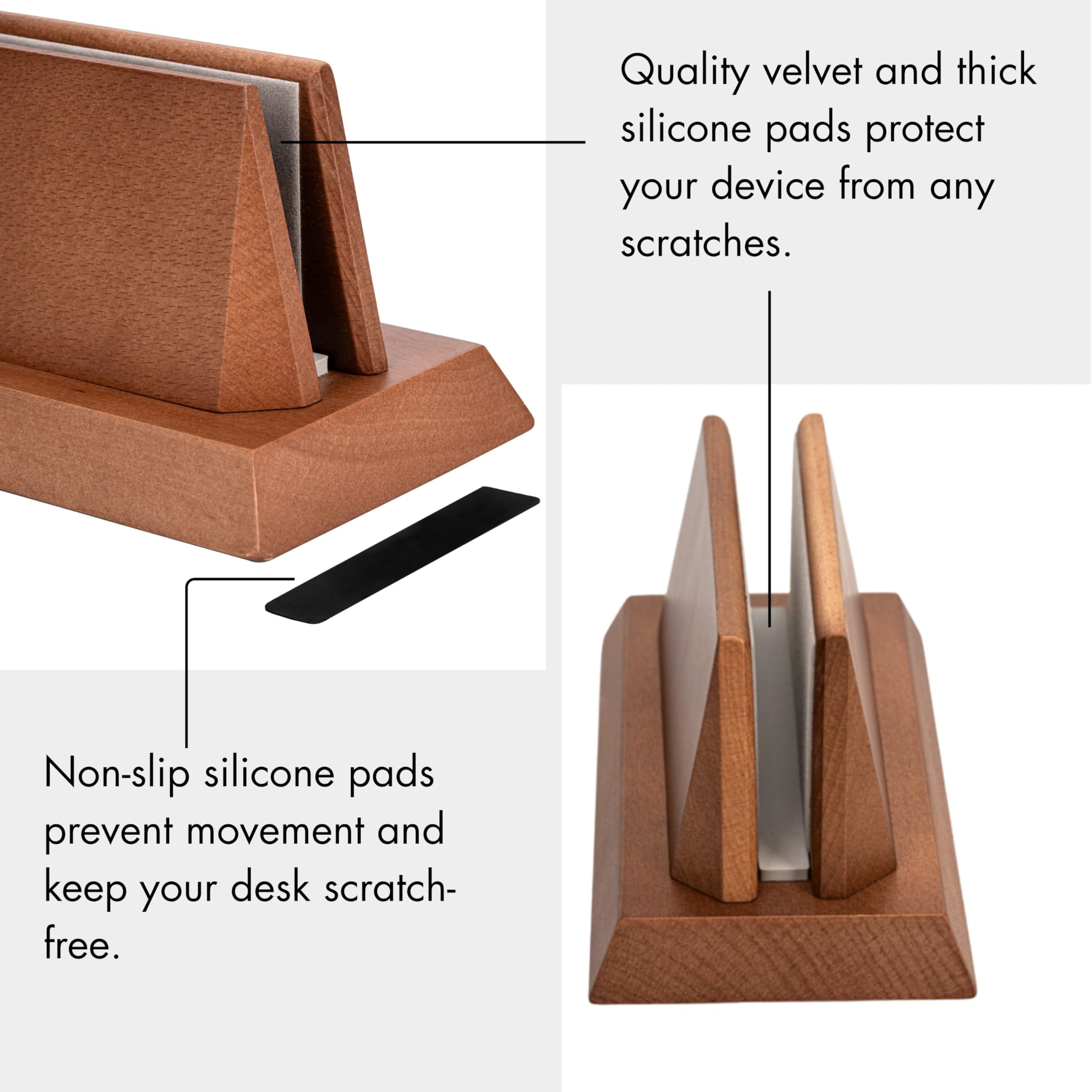 Adjustable Vertical Laptop Stand Holder