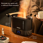 3L Large Humidifier with Special Flame Light Effect