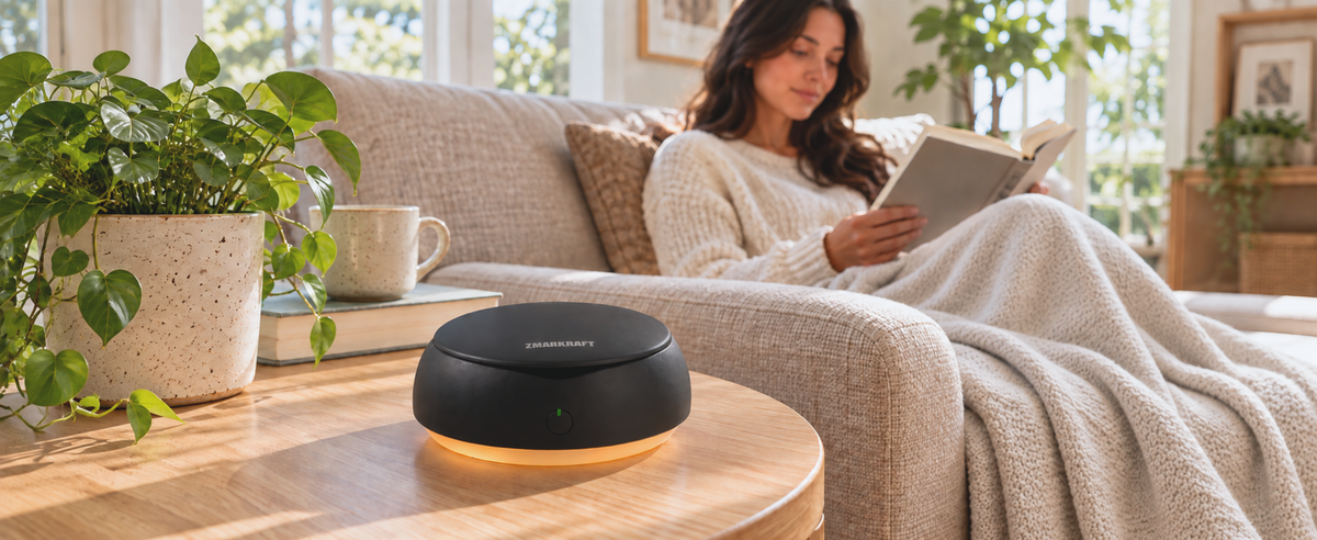 Mini Aroma Diffuser with LED Lights for Cars and Small Space