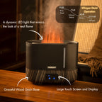 3L Large Humidifier with Special Flame Light Effect