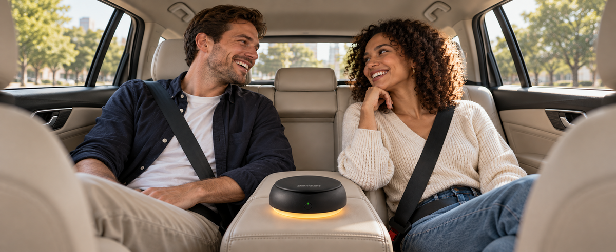 Mini Aroma Diffuser with LED Lights for Cars and Small Space