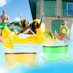 Floating Wine Glasses with Cup Lids