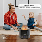 3L Large Humidifier with Special Flame Light Effect