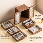 Black Walnut Wooden Jewelry Box