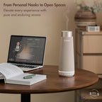 Waterless Essential Oil Diffuser with Integrated Speaker